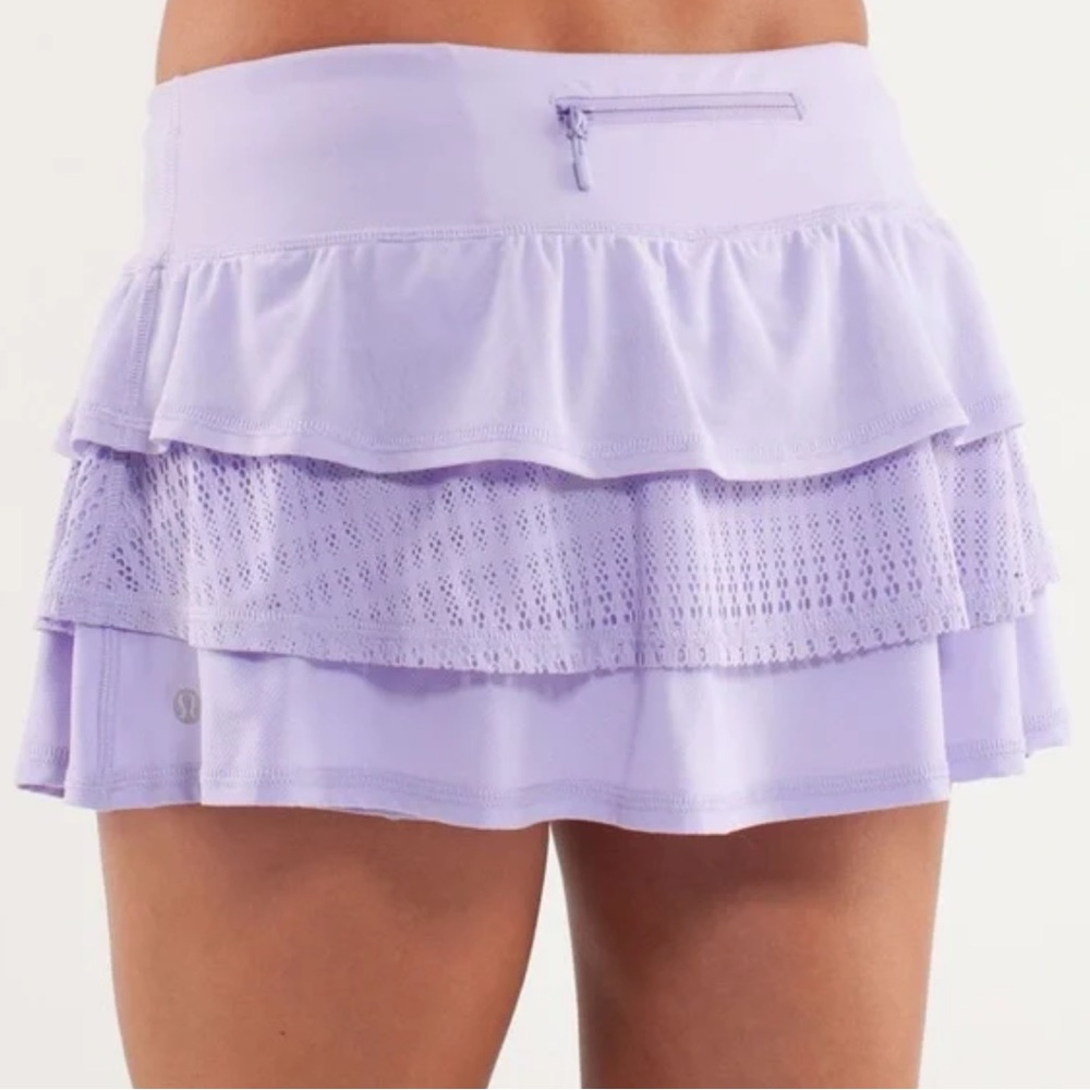 Lululemon Nothing to Hide Mini Skirt Lilac